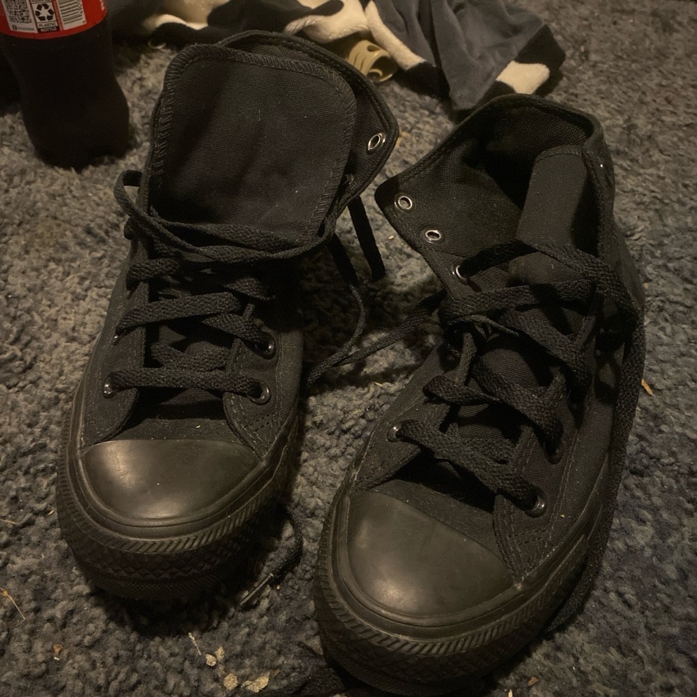 Converse Black High-Top Sneakers